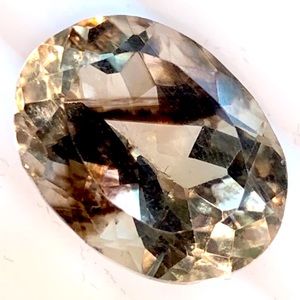 13 carats smoky quartz has so many different variations of colors in it. Pretty!